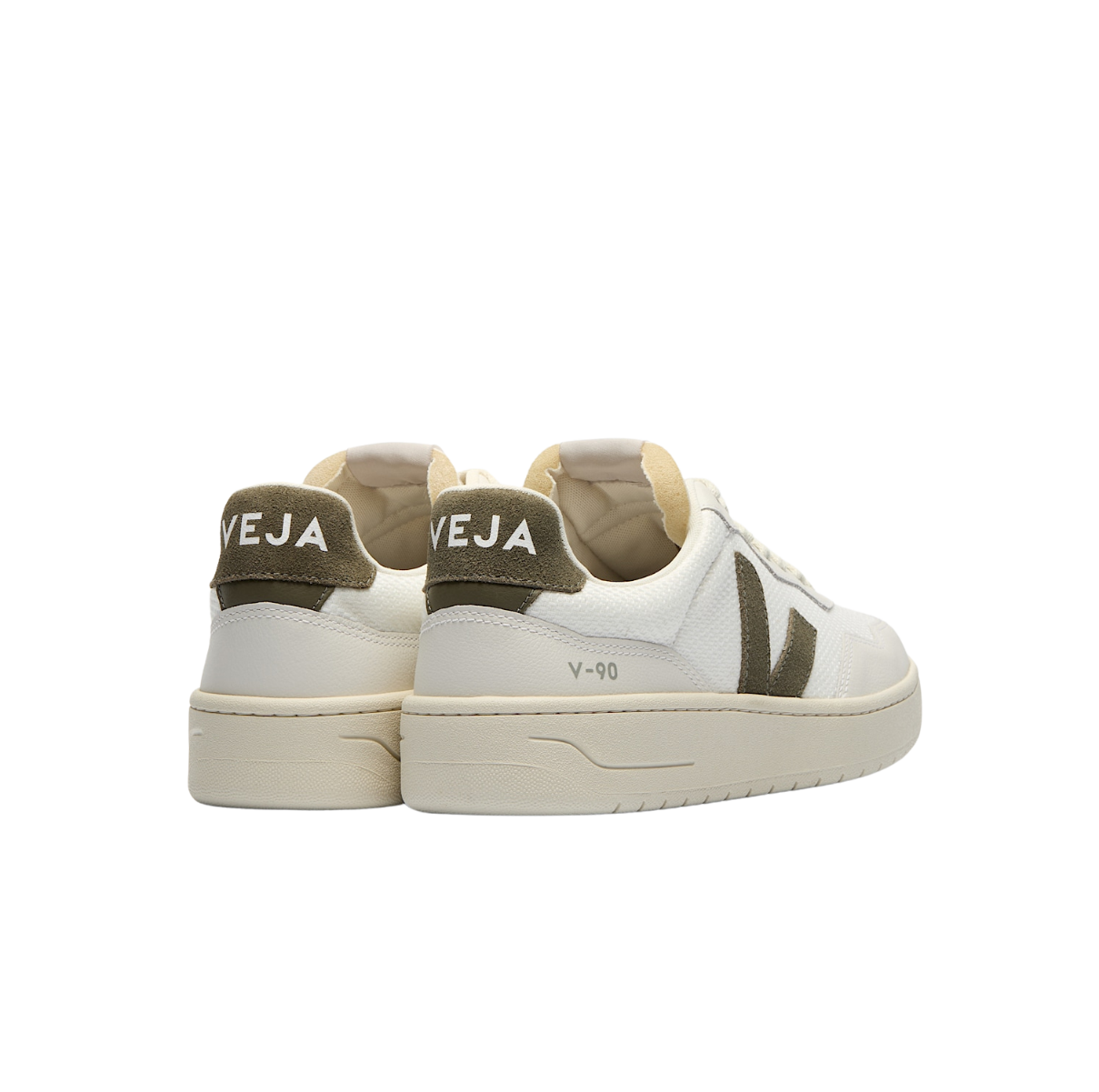 Veja V-90 B-mesh White Kaki