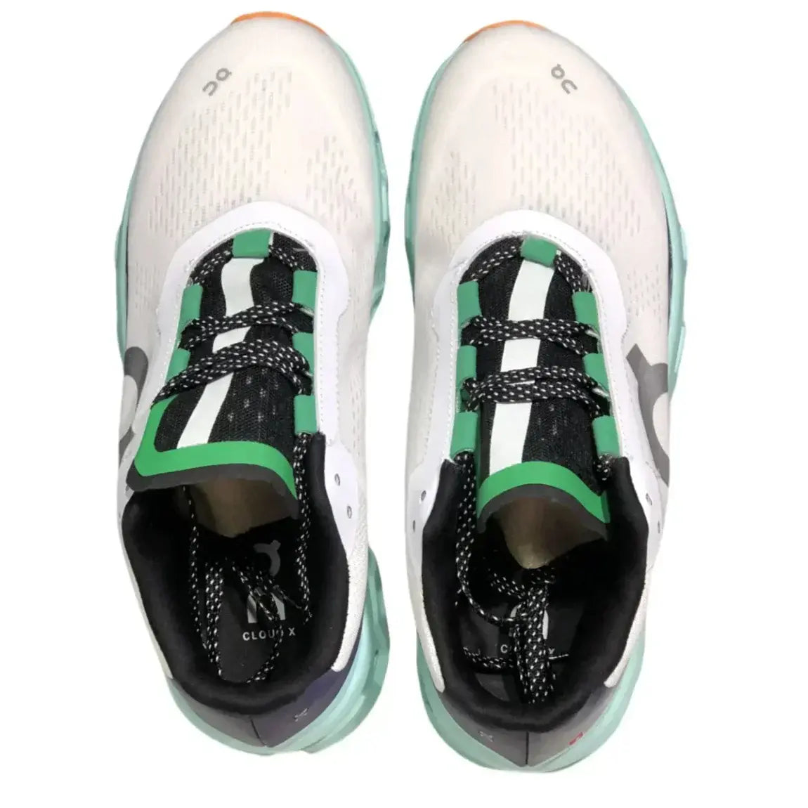 On Women's Cloudmonster White/Green