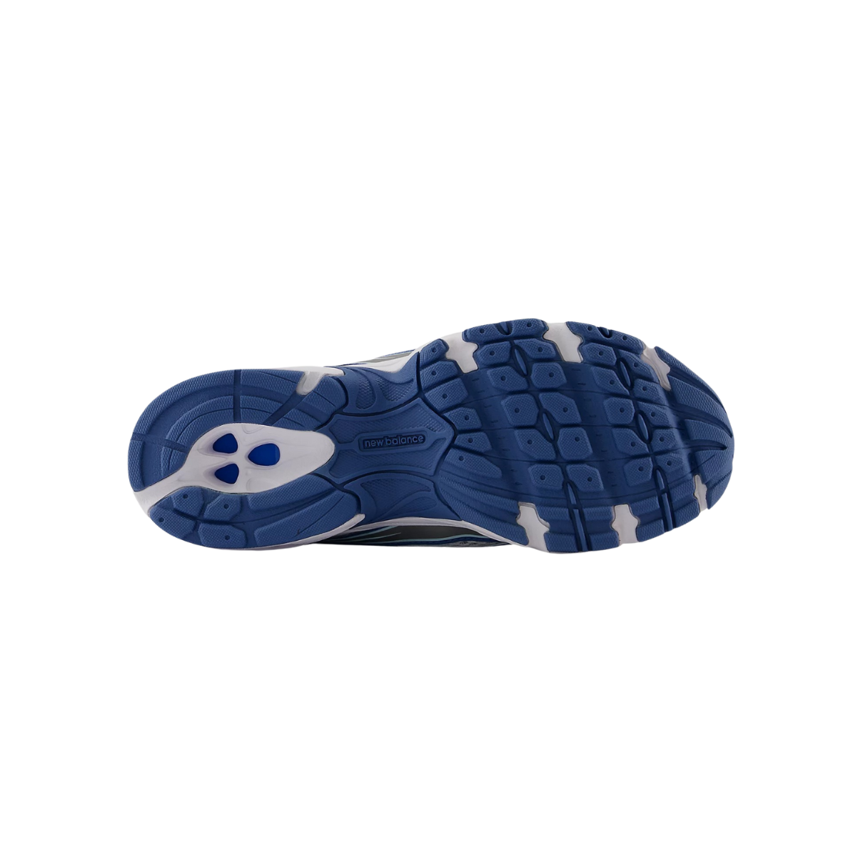 New Balance 740 White & Navy (GS)