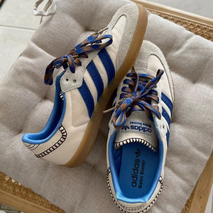 Wales Bonner 'Wonder Clay Royal Blue'