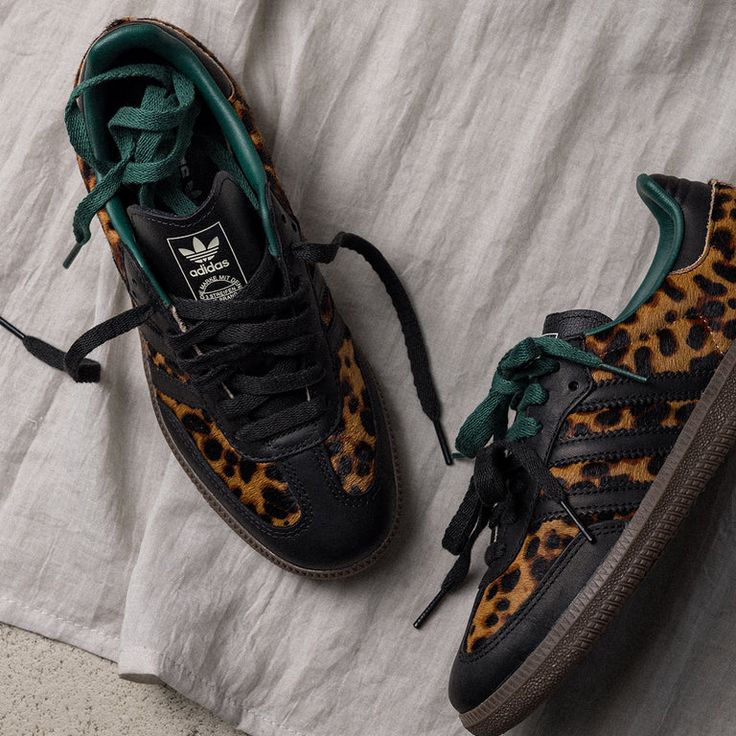 Samba Leopard Black Green