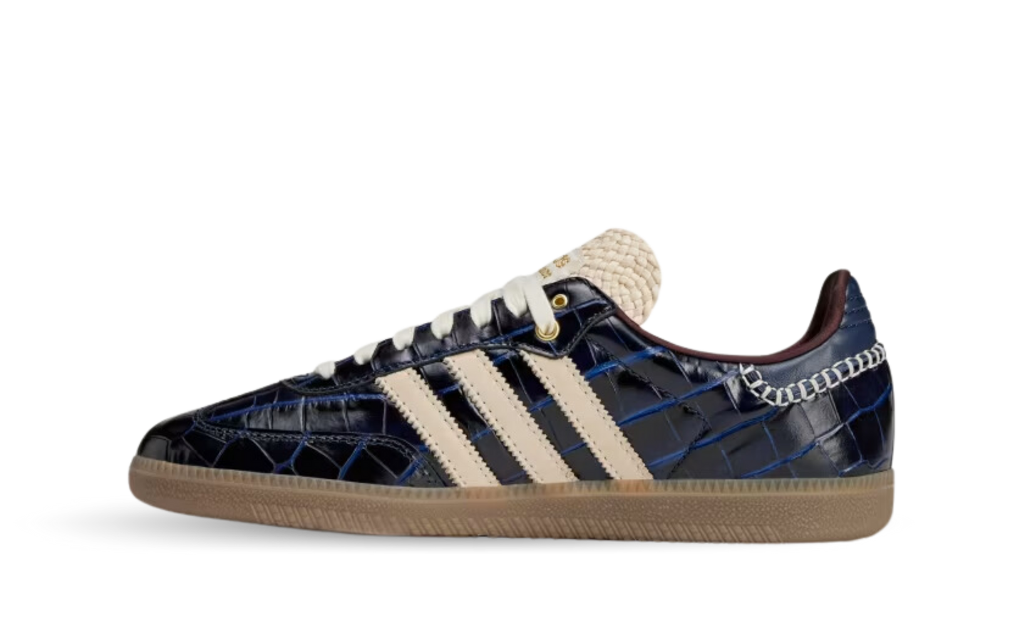 Samba Pony Wales Bonner Collegiate Navy Croc