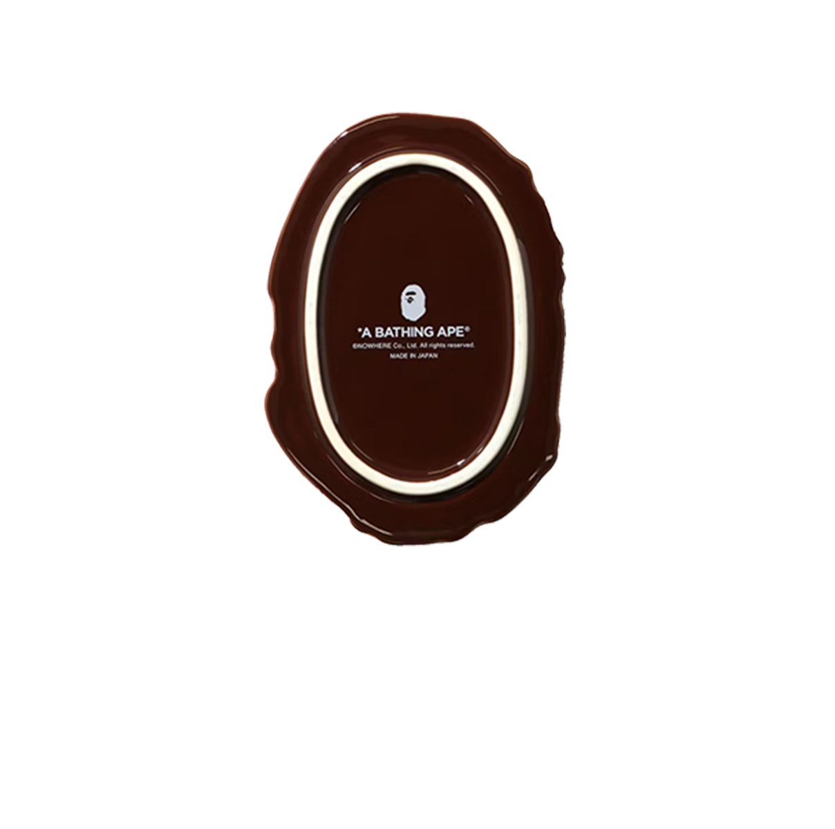 BAPE Ape Head Tray (SS21) Brown