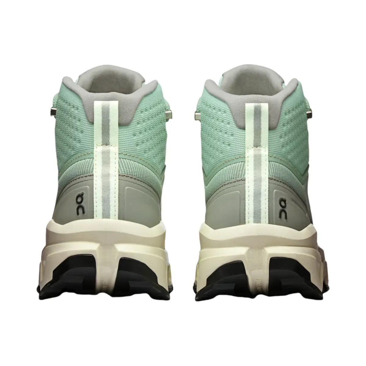 On Women's Cloudrock Mid Waterproof Mineral/Aloe