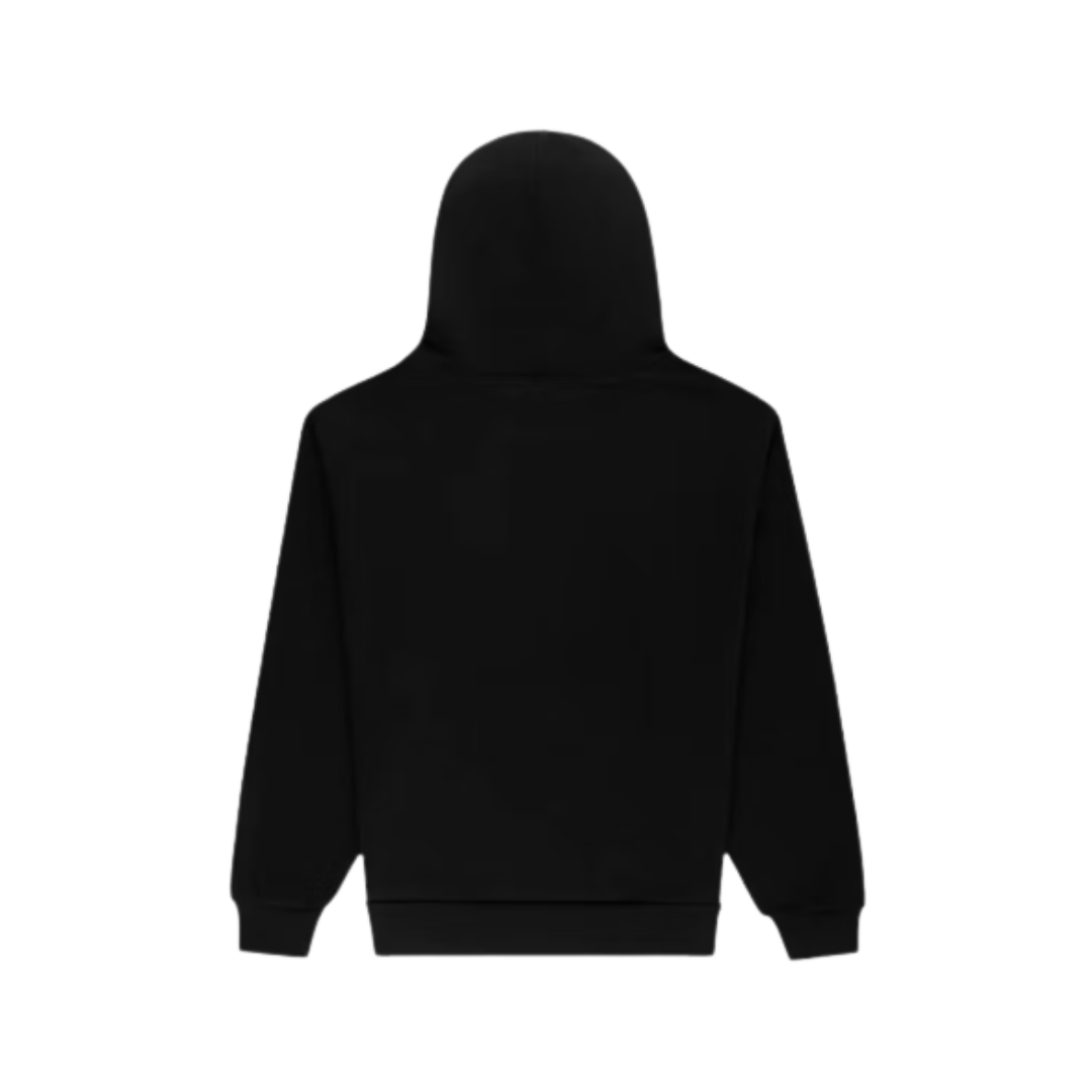 Sp5der Hoodie Black Rhinstone