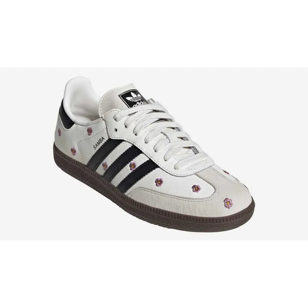 Samba OG White Embroidered Floral