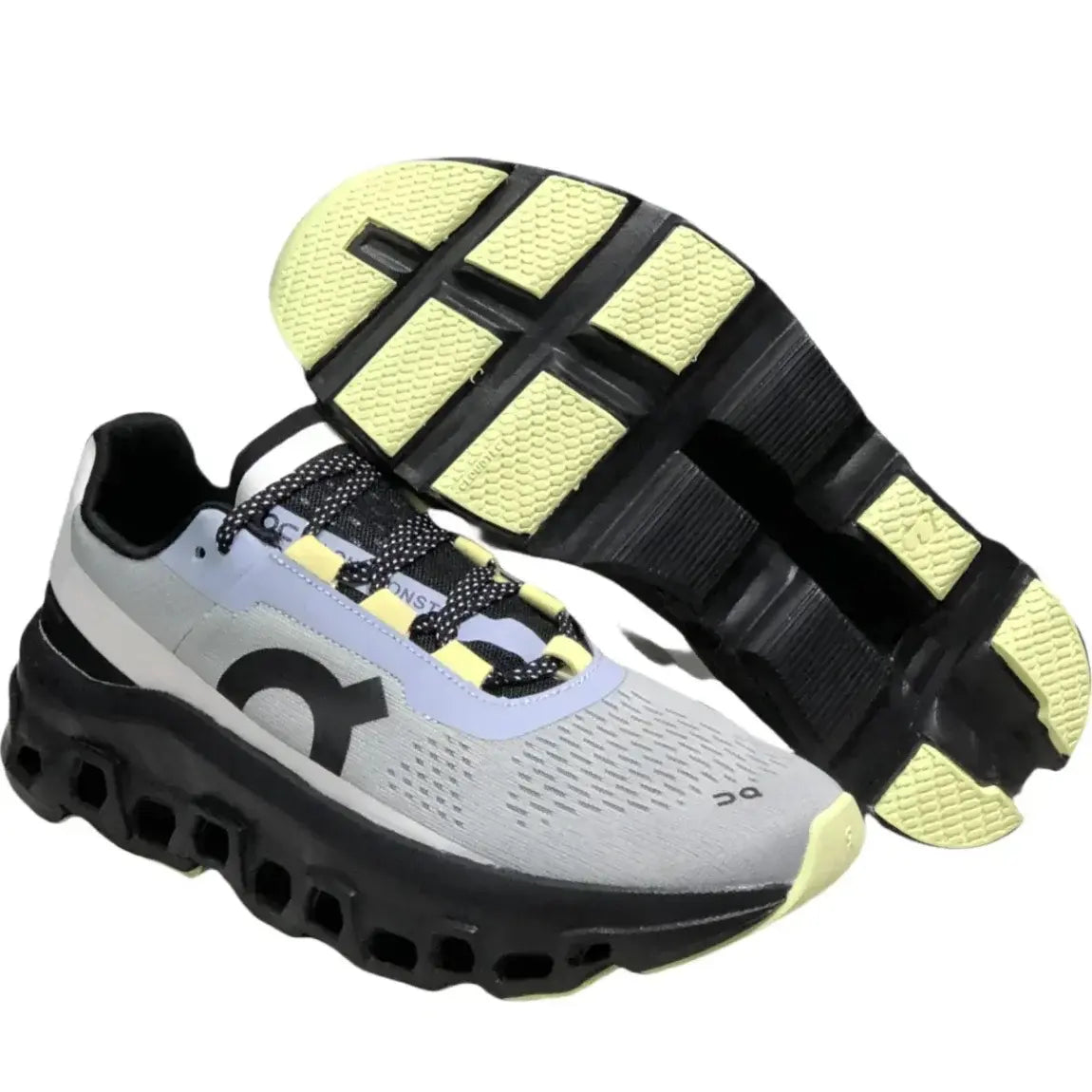 On Men's Cloudmonster Black/Grey