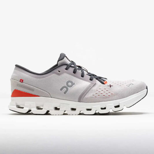 On Women's Cloud X 4 Silver/Flame
