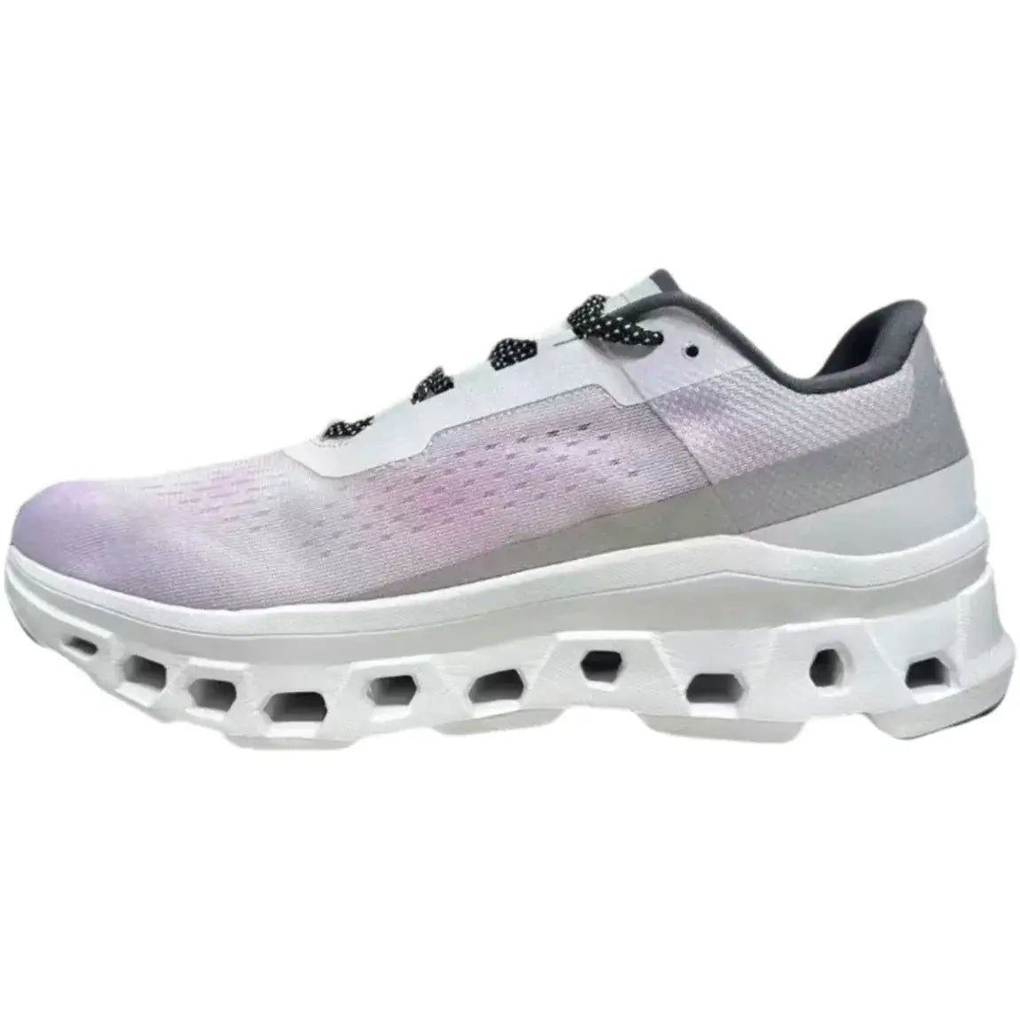On Men's Cloudmonster  White/Purple