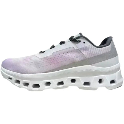On Men's Cloudmonster  White/Purple