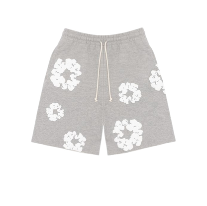 Denim Tears The Cotton Wreath Shorts Grey