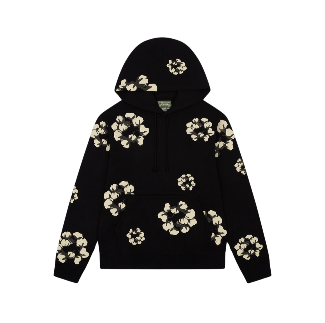 Denim Tears x CPFM Cactus Tears Wreath Hoodie Black