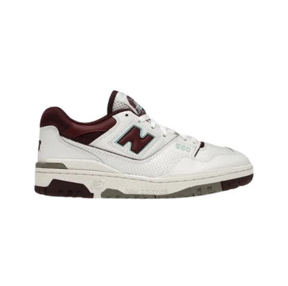 New Balance 550 Burgundy Cyan
