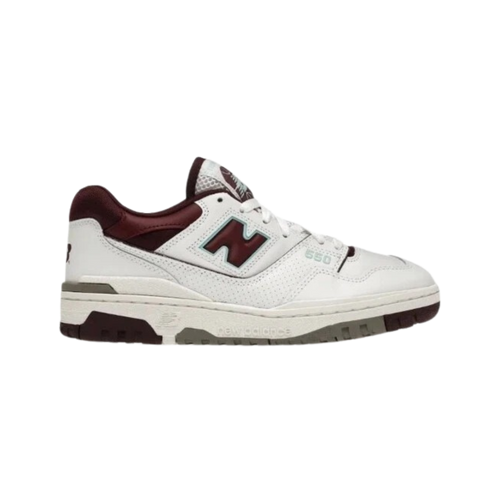 New Balance 550 Burgundy Cyan