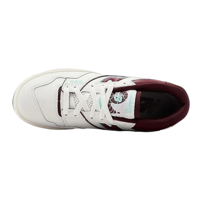 New Balance 550 Burgundy Cyan