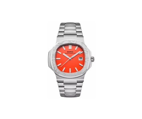 BAPE Type 10 BAPEX Watch Silver