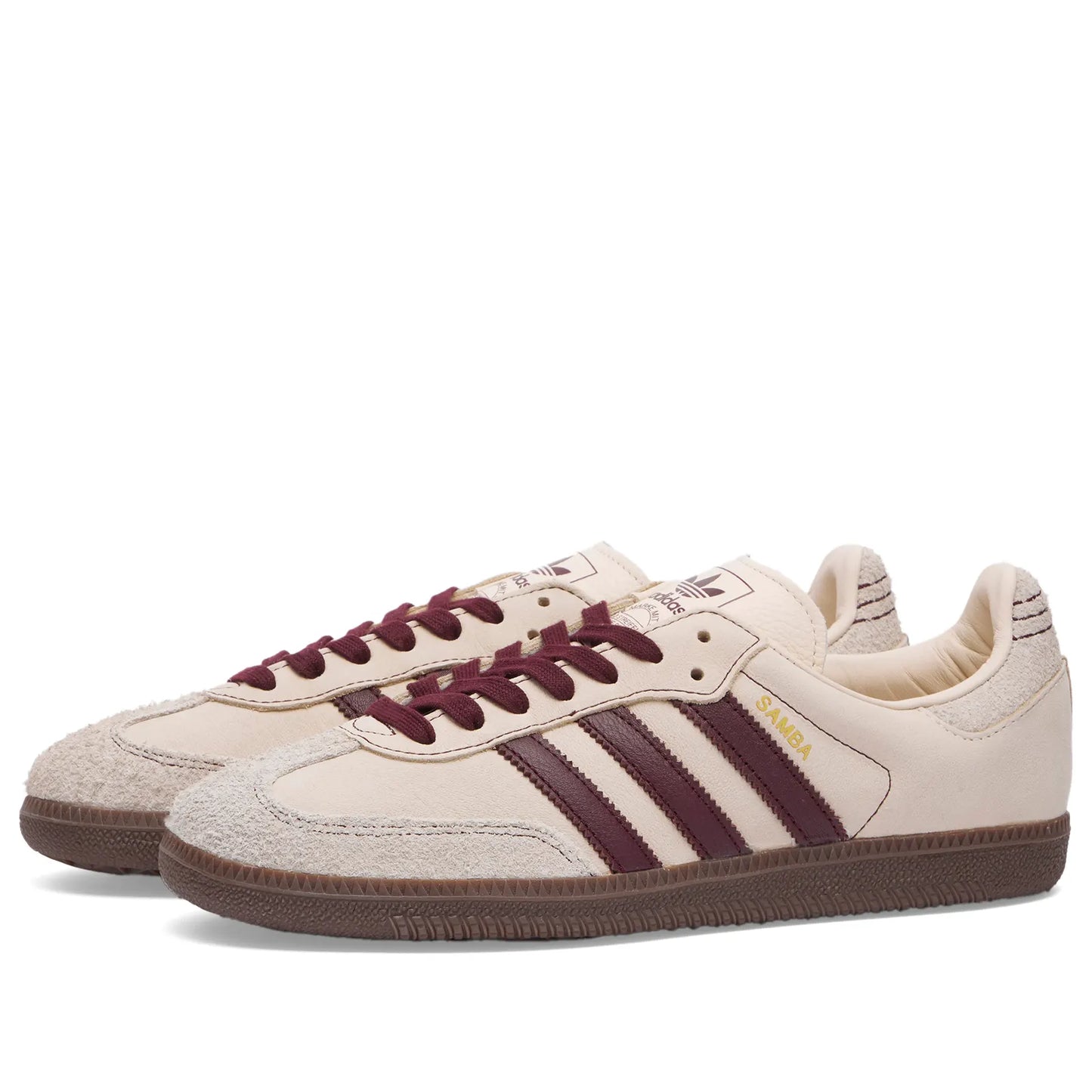Samba OG Wonder White Maroon