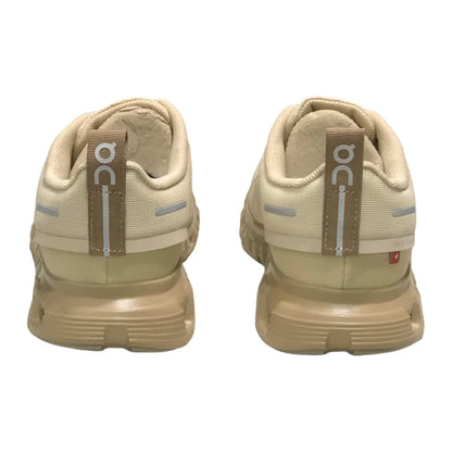 On Women's Cloud 6 Waterproof  Ivory/Sandstone