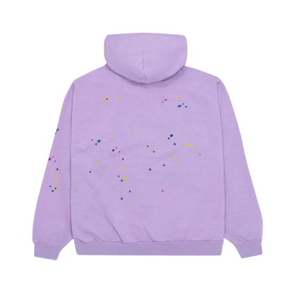 Sp5der Acai Hoodie Purple