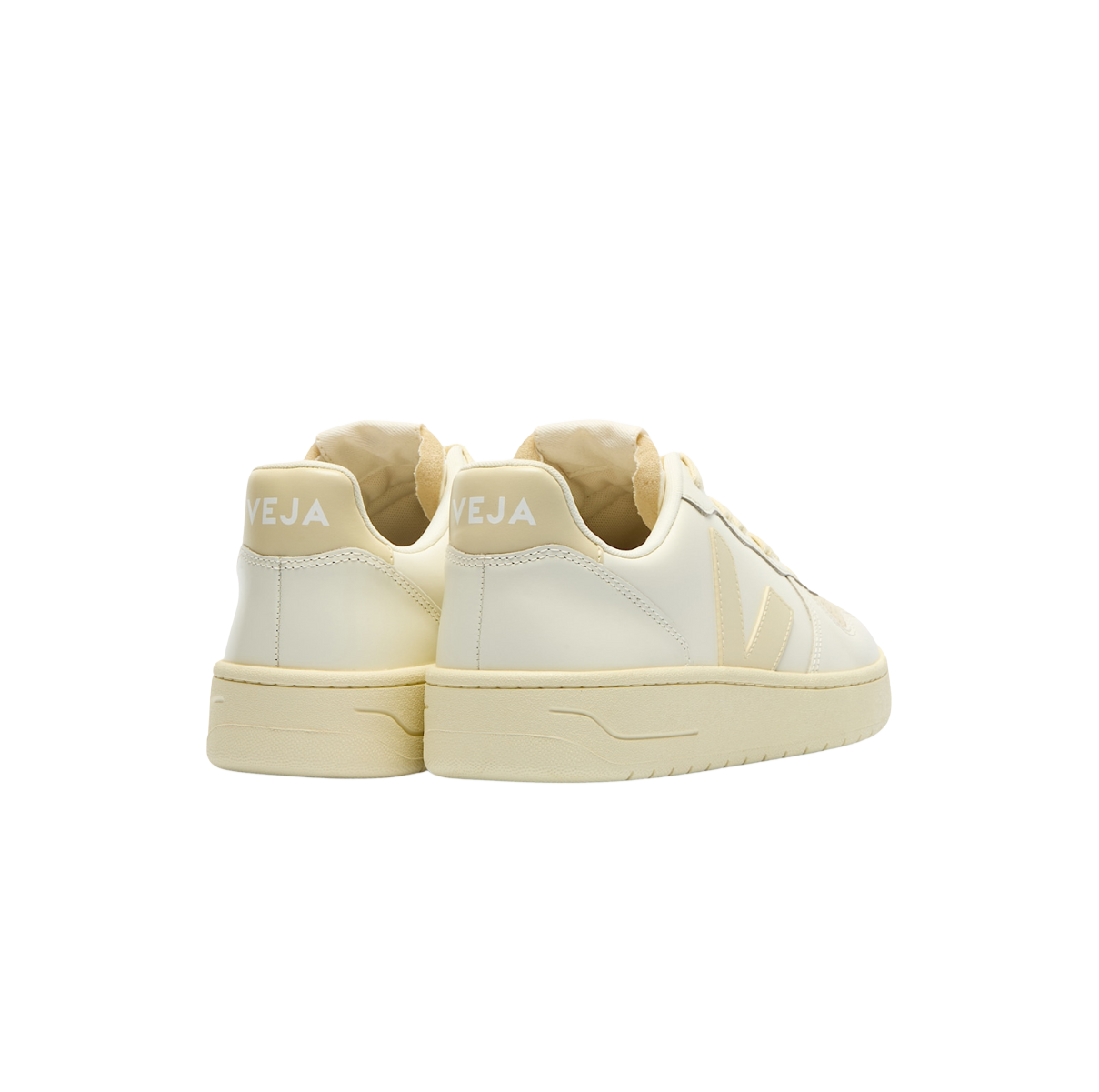 Veja V-10 Leather Pure Calcaire