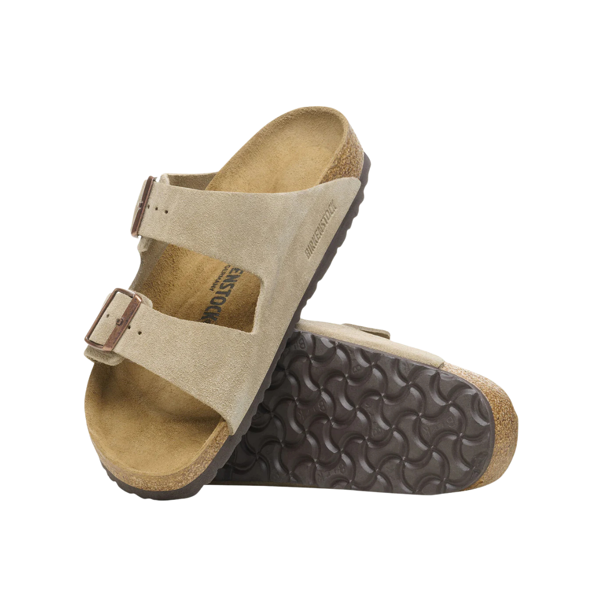 Birkenstock Arizona Suede Taupe - Taupe