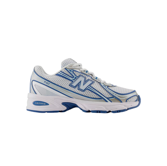 New Balance 740 White & Navy (GS)