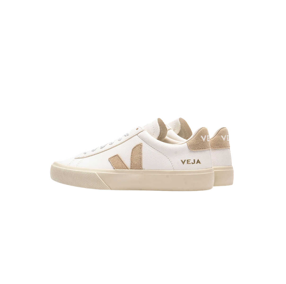 Veja Campo Leather White Almond