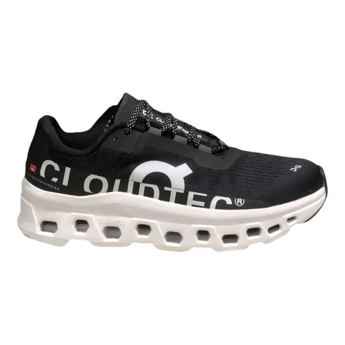 On Men's Cloudmonster  Black/White