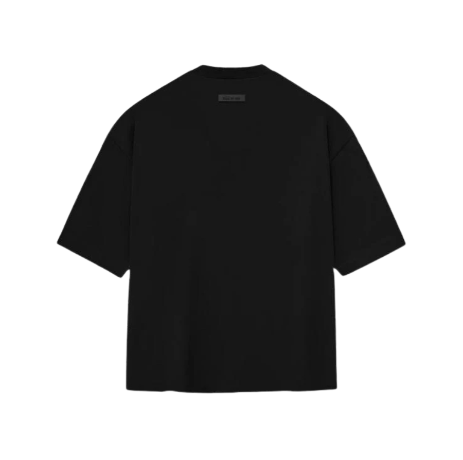 Essentials Fear of God Essentials Small Logo Tee Jet Black