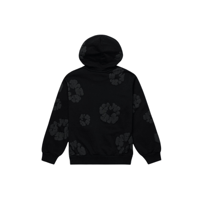 Denim Tears Cotton Wreath Hoodie Black Monochrome