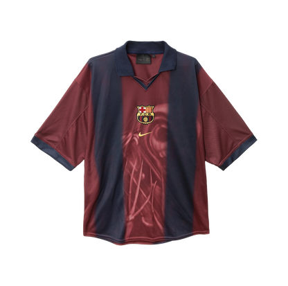 Travis Scott x Nike x FC Barcelona Retro 2000/01 Home Skeleton Jersey