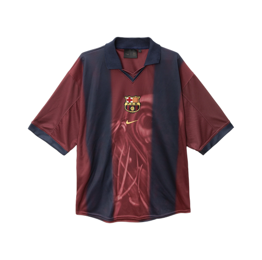 Travis Scott x Nike x FC Barcelona Retro 2000/01 Home Skeleton Jersey