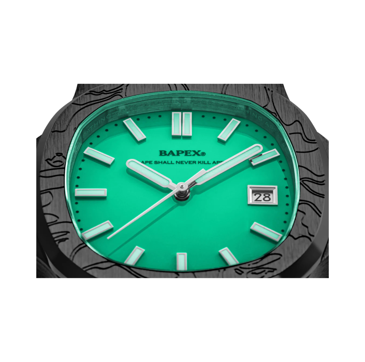 BAPE Type 10 BAPEX Watch Black