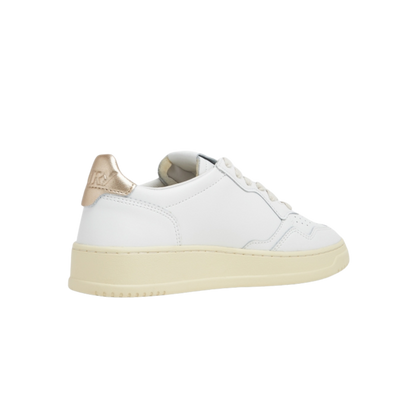 Autry Medalist Low Women - Leat/Leat Wht/Gold