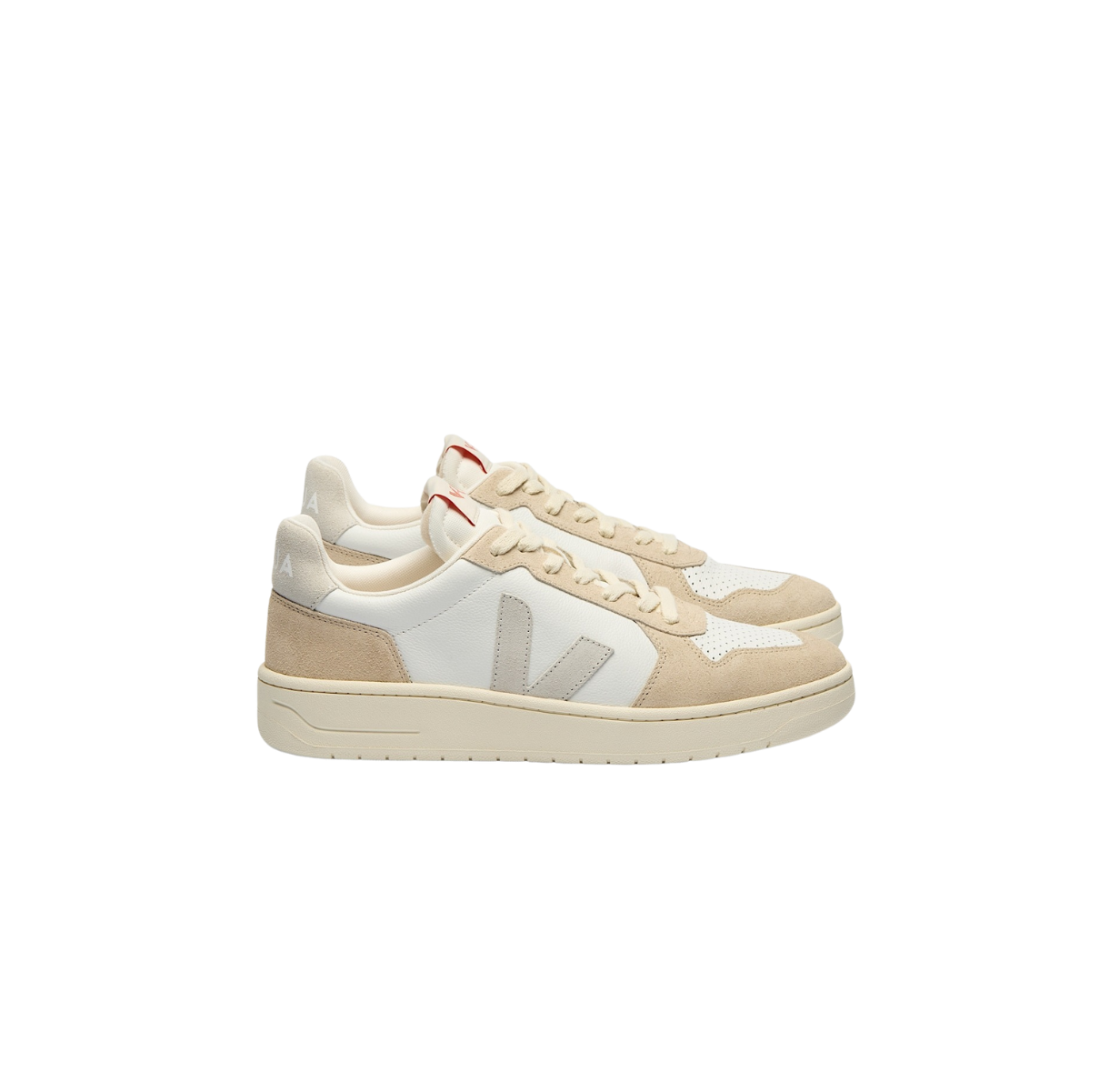Veja V-82 Leath Ex-White Natural Almond