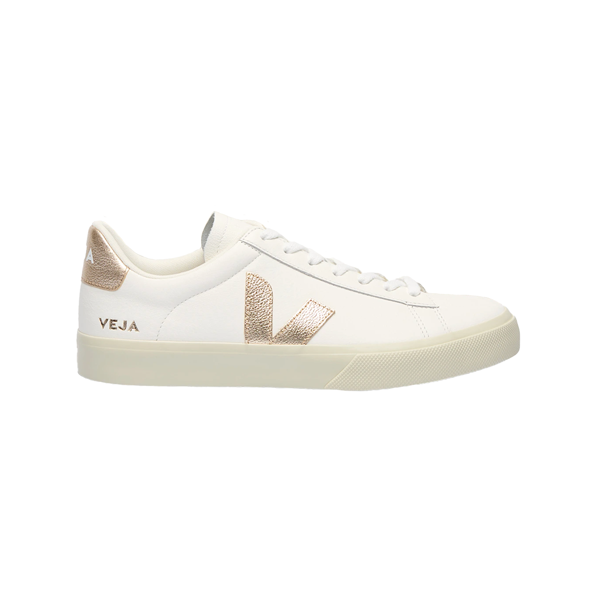 Veja Campo Leather White Platine