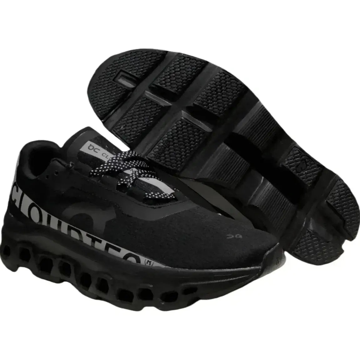 On Men's Cloudmonster Black/Silver