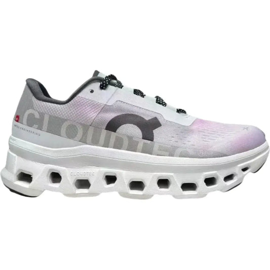 On Women's Cloudmonster  White/Purple