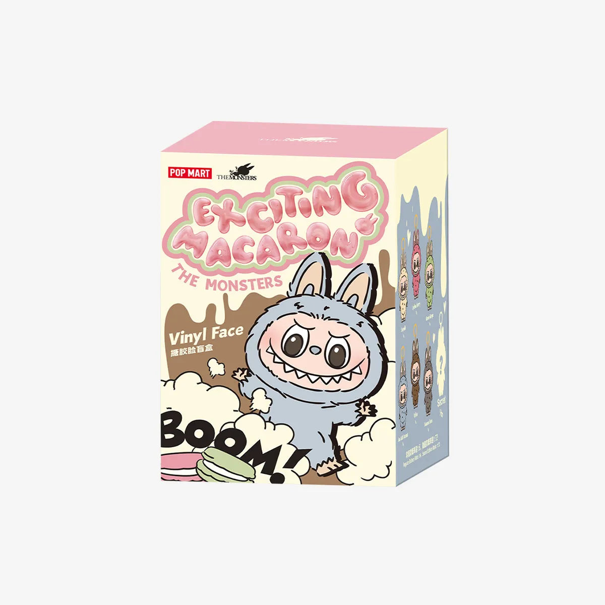 Labubu The Monsters Exciting Macarons Vinyl Face Sealed Case