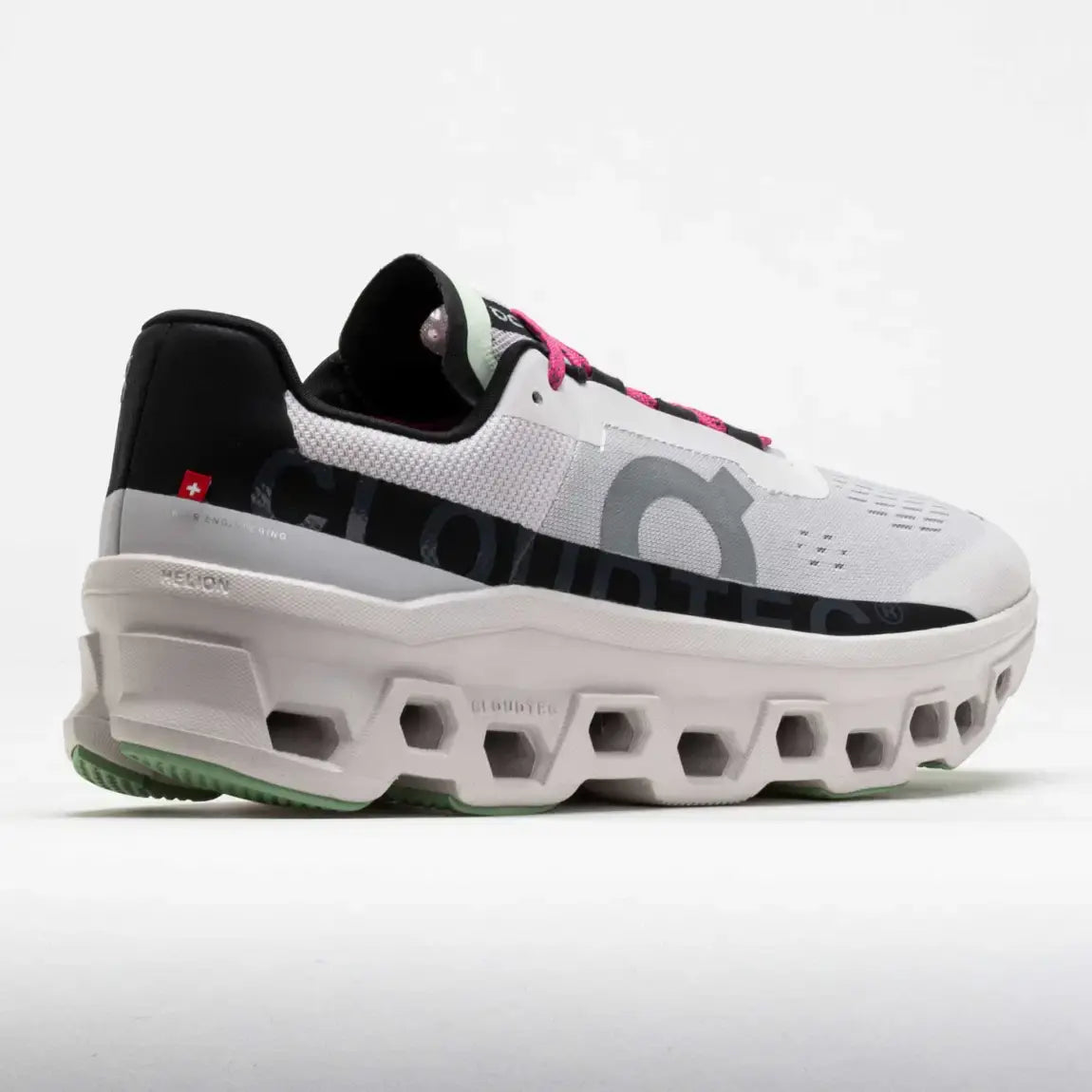 On Women's Cloudmonster  Frost/Black