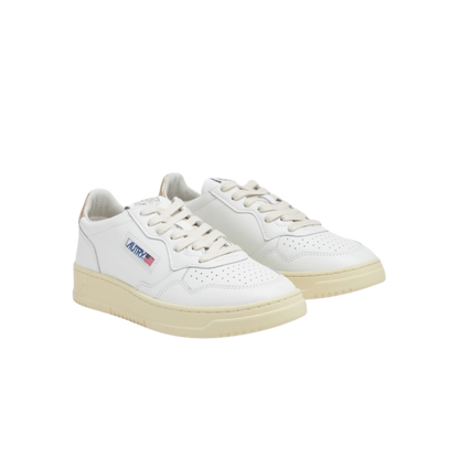 Autry Medalist Low Women - Leat/Leat Wht/Gold