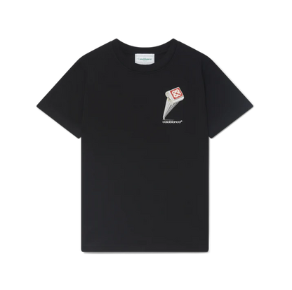 Casablanca Leaning Column T-shirt Black