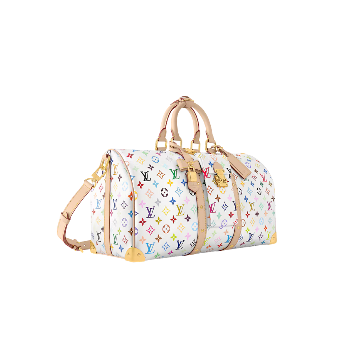 Louis Vuitton x Takashi Murakami Keepall Bandouliere
