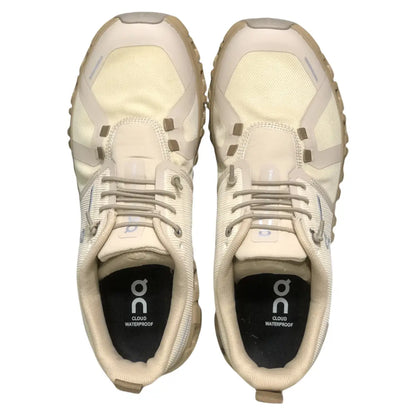 On Men's Cloud 6 Waterproof  Ivory/Sandstone