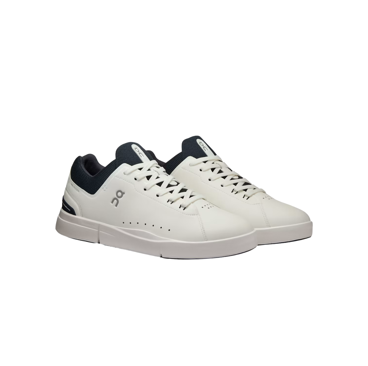 On Running The Roger Advantage Midnight | White