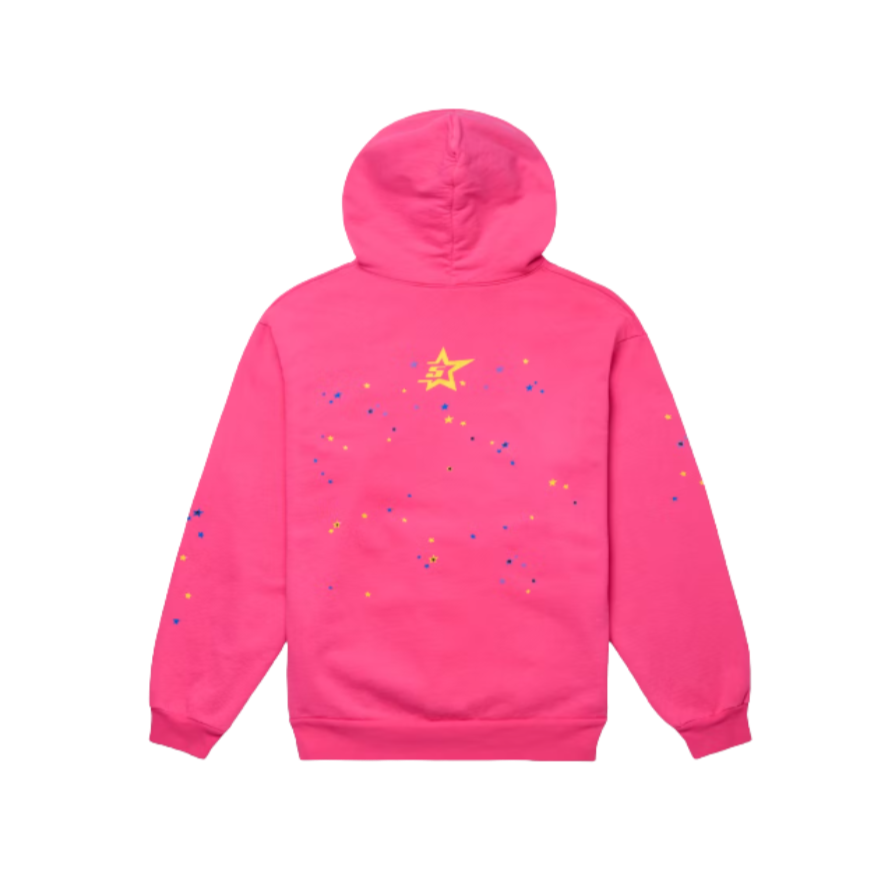 Sp5der Web Hoodie Magenta