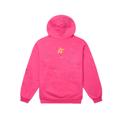Sp5der Web Hoodie Magenta