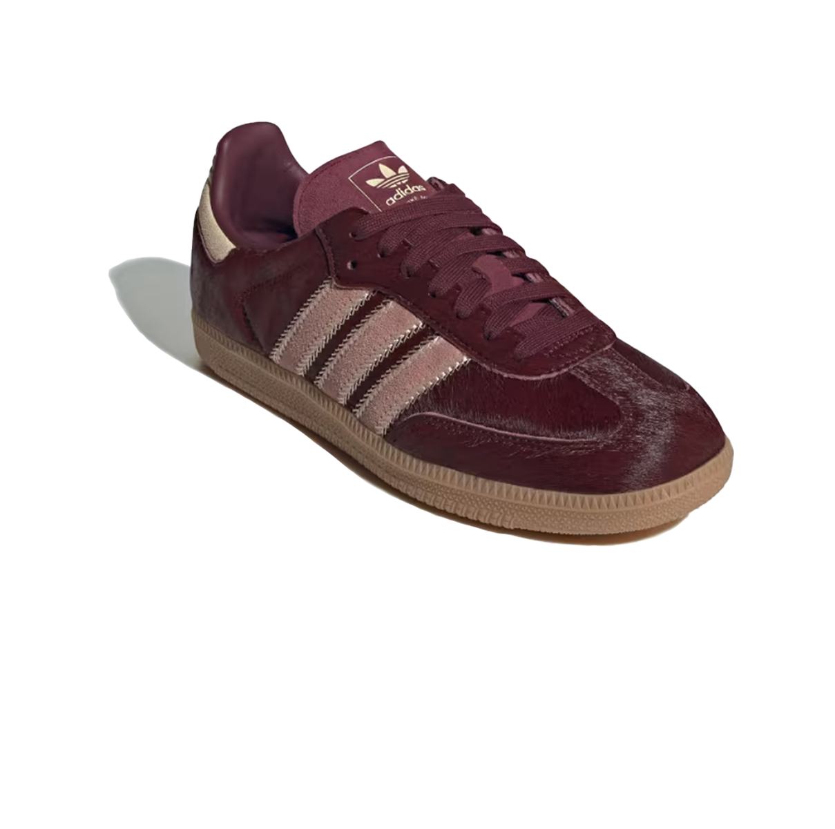 Adidas Samba OG Maroon Sand Strata Pony