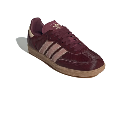 Adidas Samba OG Maroon Sand Strata Pony