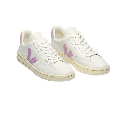 Veja V-12 Leather White Orchid
